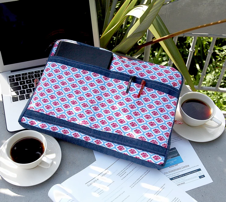 How to Sew a Laptop Bag with Pockets – Video Tutorial