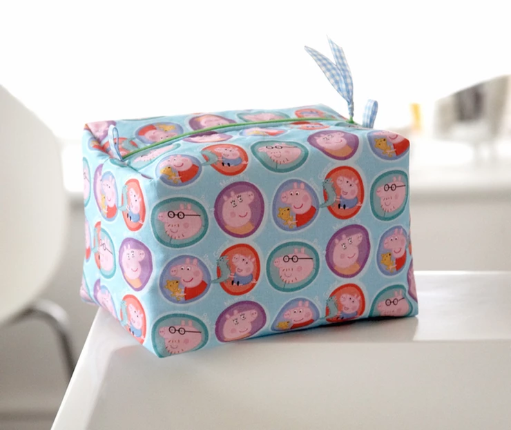 Box Bag Sewing Tutorial by Debbie Shore