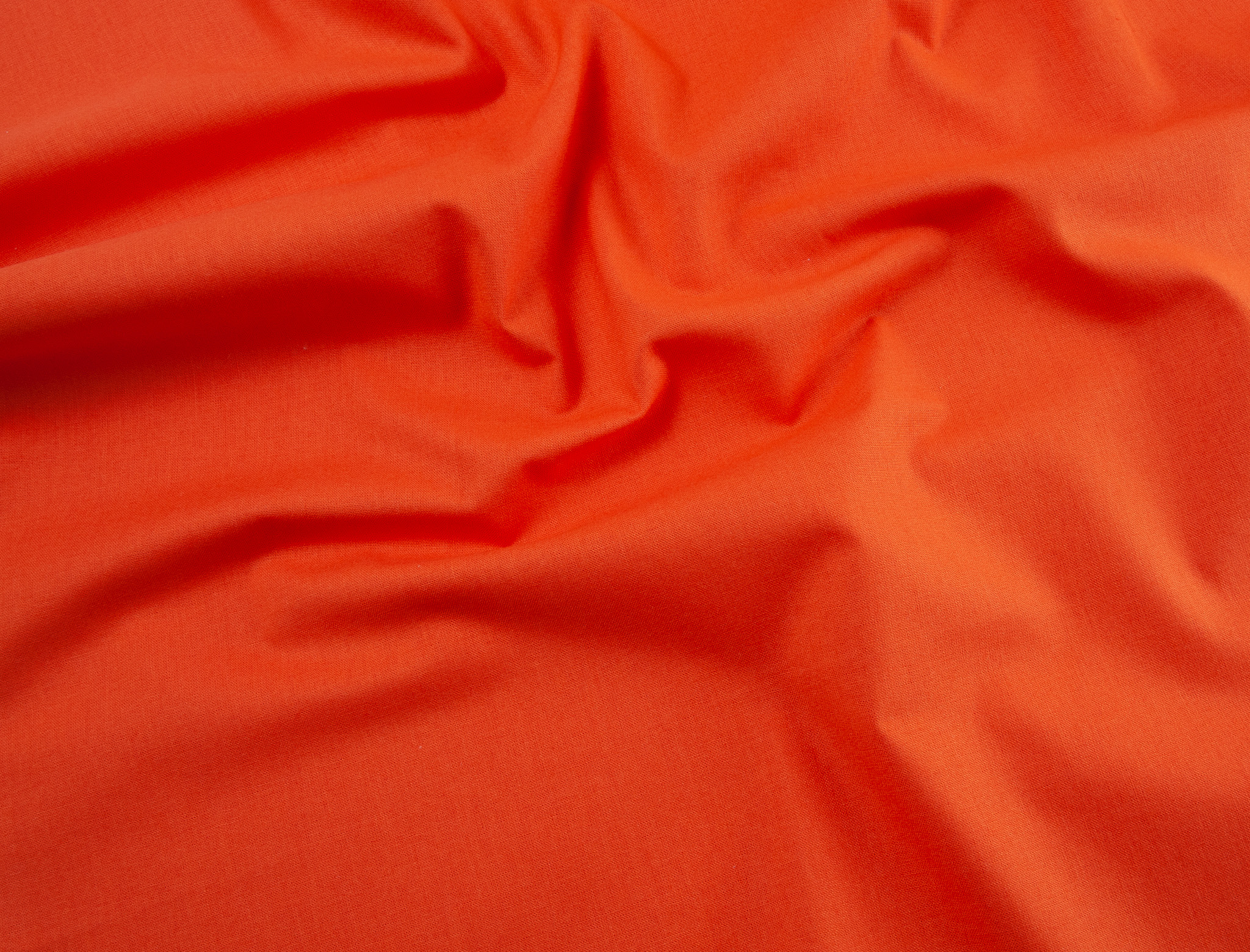 Rose & Hubble Plain Cotton - Bright Orange – Debbie Shore Sewing