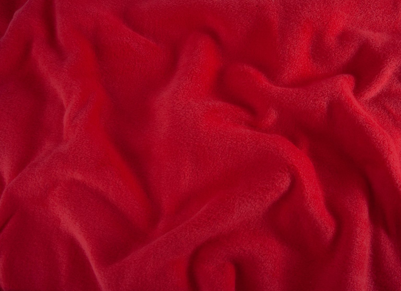 Anti Pill Plain Fleece Red Debbie Shore Sewing