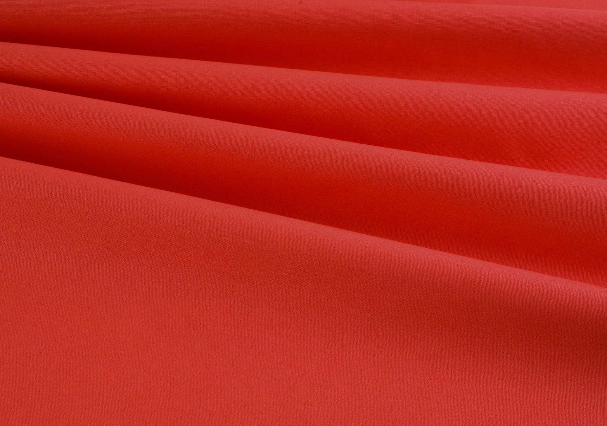 Rose & Hubble Plain Cotton - Hot Tomato