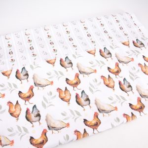 Chicken Fat Quarter Panel - Last One!