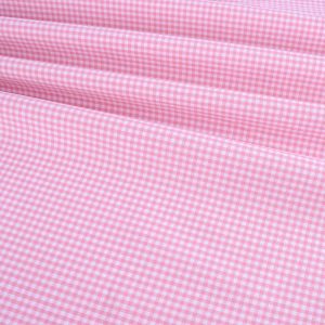 3mm Yarn Dyed Cotton Gingham - Pale Pink
