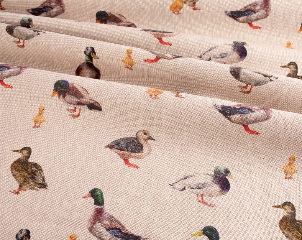 Cotton Rich Linen Look Craft Panama - Millard Ducks