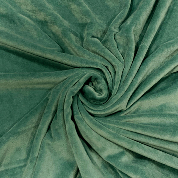 EOB Luxurious Plush Fleece - Misty Green - 1.4m piece