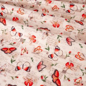 Michael Miller - Butterfly Park Cream