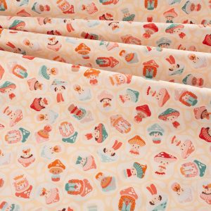 Poppie Cotton Mushroom Blooms - Cream