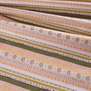 Poppie Cotton Cottage Charm - Garden Stripe