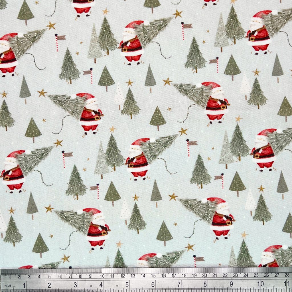 Cotton Panama - Father Christmas