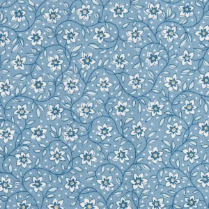 Liberty Fabrics Denim Florals - Lily Trail B