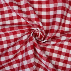 Check Gingham - 1cm Red