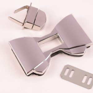 Bow Twist Lock - Silver