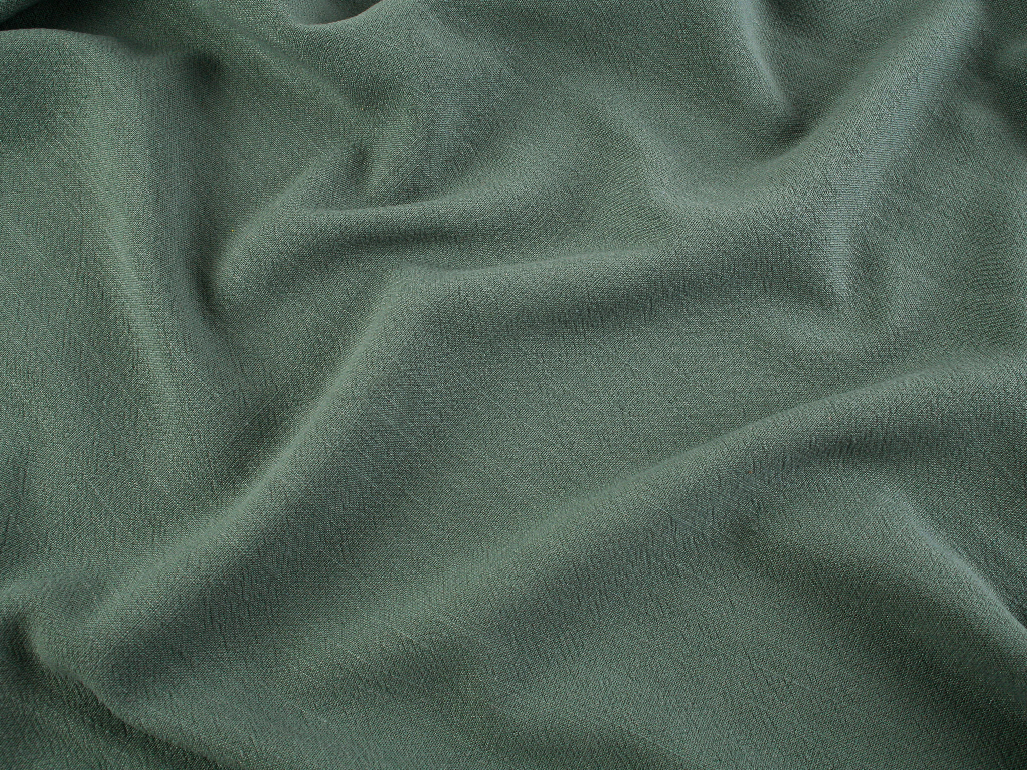 Linen Viscose Slub - Mist Blue/Green - Image 2