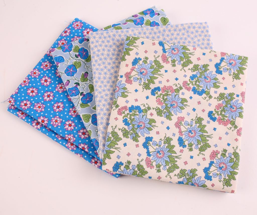 20% off Liberty Fabrics Postcard from Paradise - 4 Fat Quarters Blue