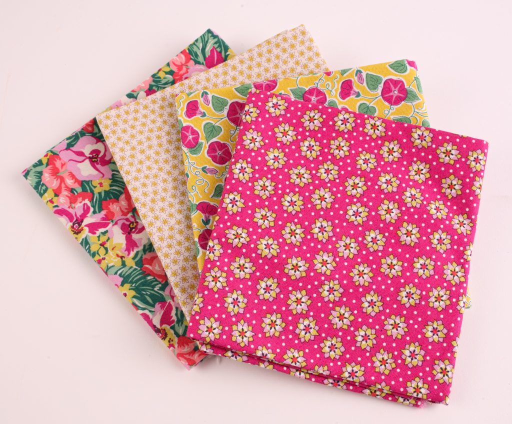 20% off Liberty Fabrics Postcard from Paradise - 4 Fat Quarters Pink