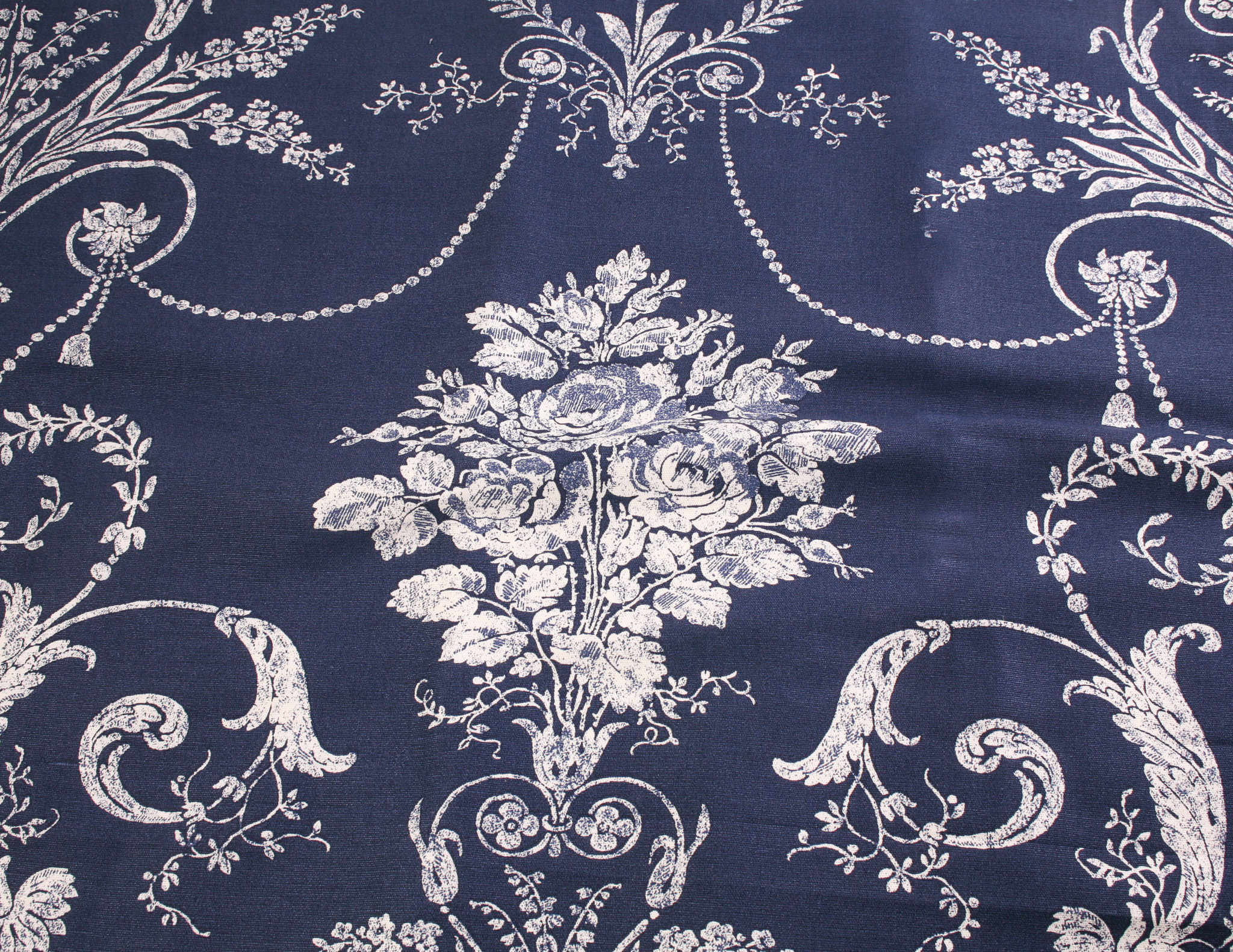 Laura Ashley Canvas - Josette Navy - Image 2