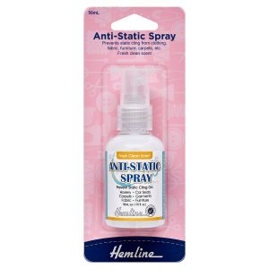 Hemline Anti-Static Spray: 50ml