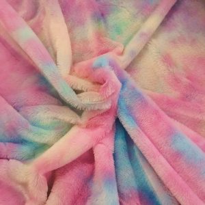 Printed Plush Fur - Unicorn