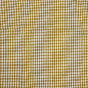 Mini Check Gingham 2mm - Mustard Yellow
