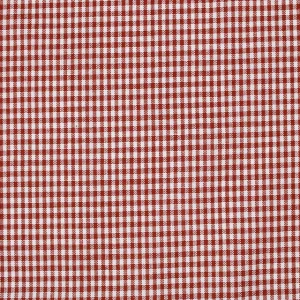 Mini Check Gingham 2mm - Rust Orange