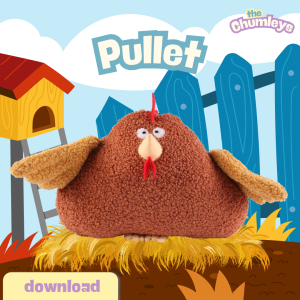 The Chumleys! - Pullet the Hen Sewing Pattern PDF Download