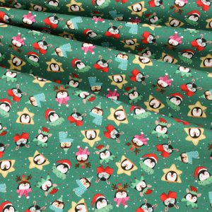 P&B Textiles - Christmas Miniatures Festive Penguins