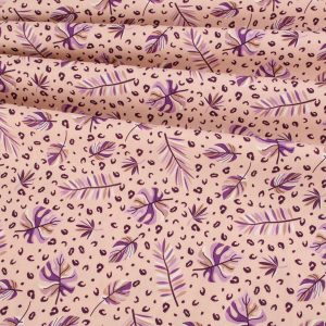 Craft Cotton Co. Amethyst Jungle - Painted Tropical