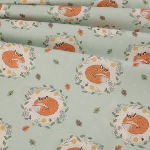 Craft Cotton Co. Bramble & Bumble - Sleepy Foxes