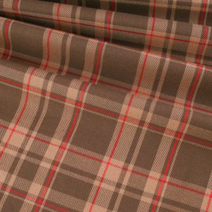 Poly Viscose Tartan - Beige
