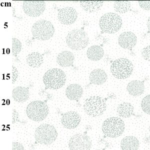 John Louden Christmas - Silver Glitter Baubles White