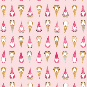 Art Gallery Fabrics: Christmas Adventale - Playful Gnomes
