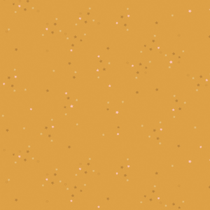 Art Gallery Fabrics: Christmas Adventale - Twinkle Little Stars Mustard