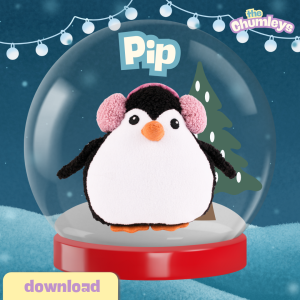 The Chumleys! - Pip the Penguin Sewing Pattern PDF Download