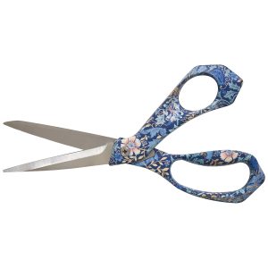 Hobby Gift Dressmaking Shears - Blue Floral Scissors