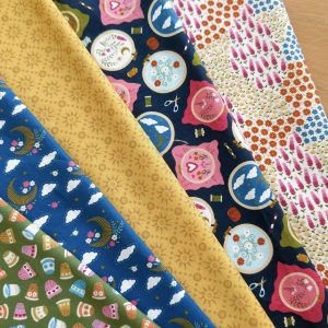 Kimberley Hind Celestial Stitches - 5 Half Metre Bundle