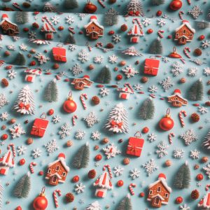 3D Christmas Cotton - Christmas Holiday