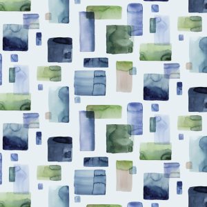 P&B Textiles - Gemstones Blue