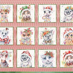 P&B Textile - Little Darlings Christmas Panel
