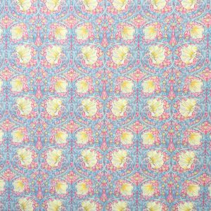 Digitally Printed Polycotton - Pimpernel Pastel Pink
