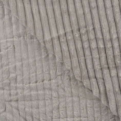 Cuddle Cord Fur - Mushroom Grey - Image 2