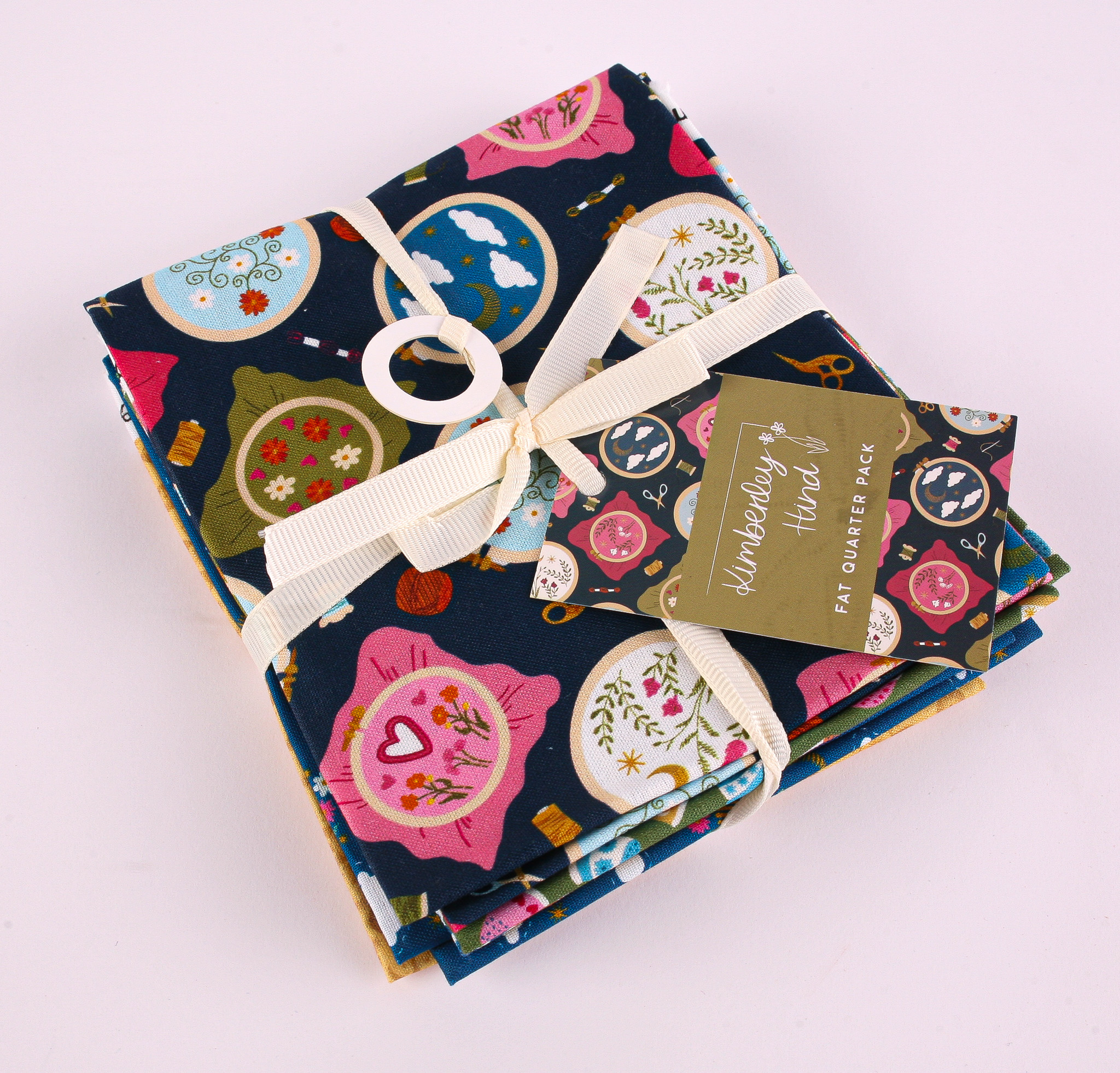 Kimberley Hind Celestial Stitches - 5 Fat Quarter Pack - Image 2