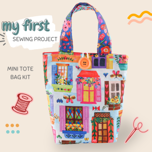 My First Sewing Project - Mini Tote Bag Kit - Download