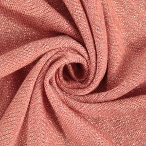Lurex Viscose Knit - Pink Shimmer