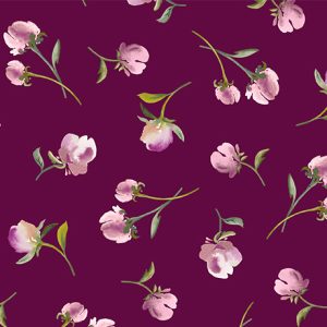 QT Fabrics - Dahlia Dreams: Flower Buds