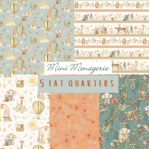P&B Textiles - Mini Menagerie 5 Fat Quarter Pack