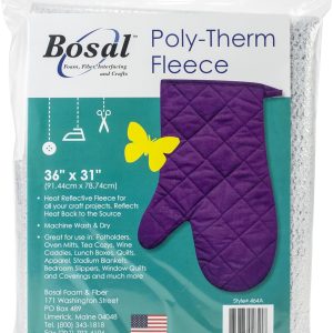 Bosal Poly-Therm Heat Reflective Fleece - Insulated Craft & Quilting Wadding