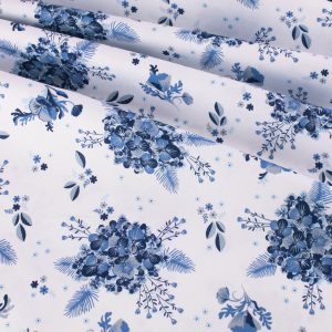 Poppie Cotton - Lakeland Blues Hydrangeas Light