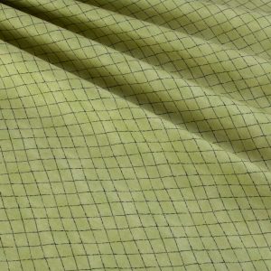 Clothworks Homebodies - Tonal Plaid Olive Green