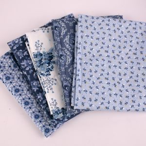 Poppie Cotton - Lakeland Blues 5 Fat Quarter Pack