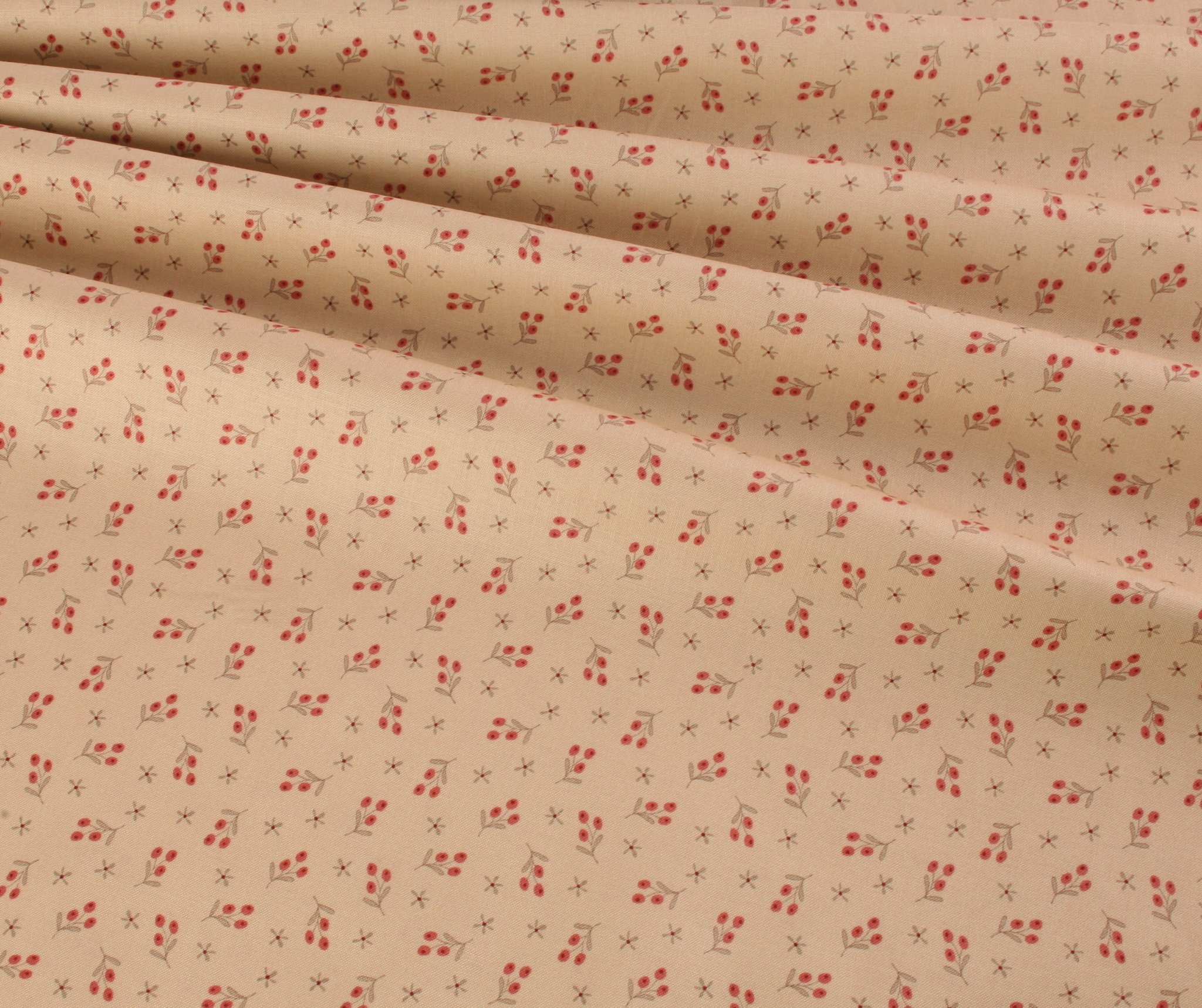 Henry Glass & Co Fabrics - Simply Charming Taupe Floral